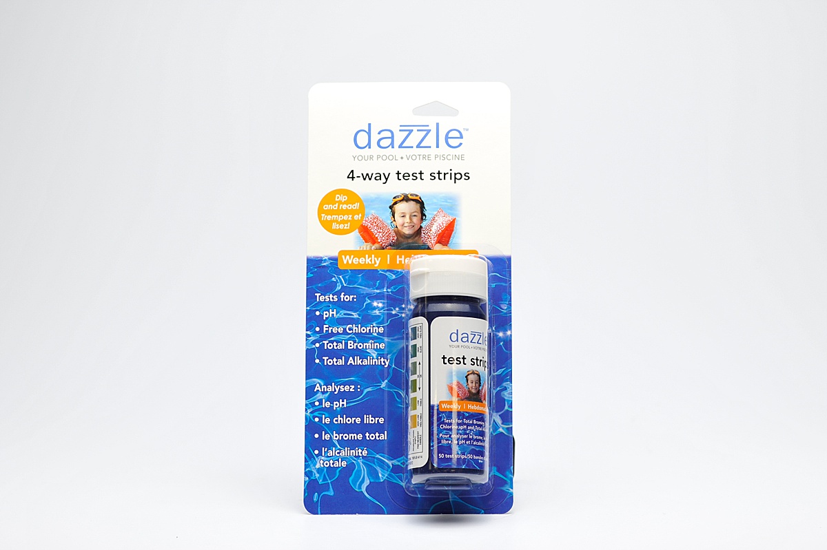 4 Way Test Strips | Dazzle Water Care 4 Way Test Strips | Dazzle Water Care