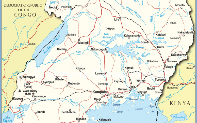 Republic of Congo Map
