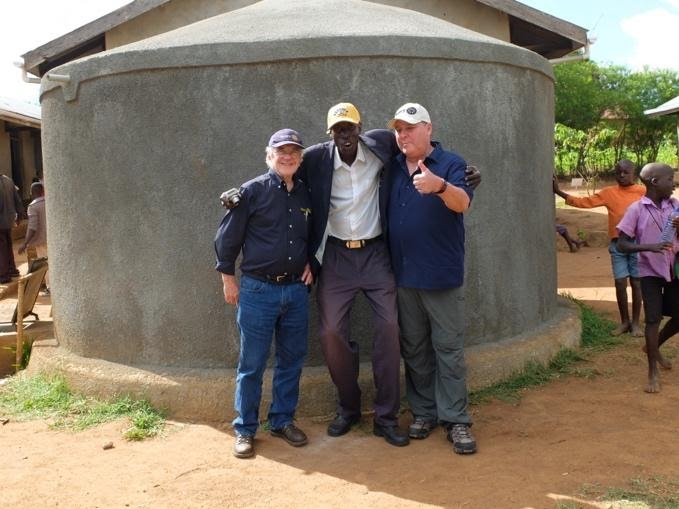 Rain water harvesting tank AFTER